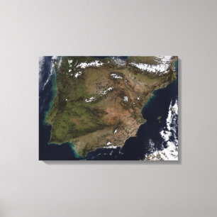 Spain and Portugal 3 Canvas Print