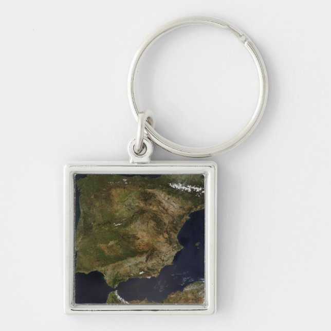 Spain and Portugal 3 Key Ring (Front)