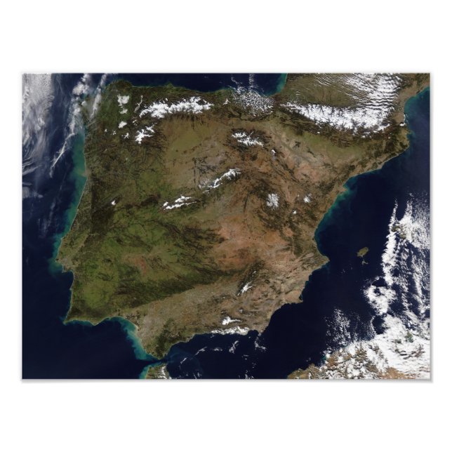 Spain and Portugal 3 Photo Print (Front)