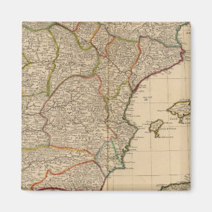 Spain and Portugal 5 Magnet