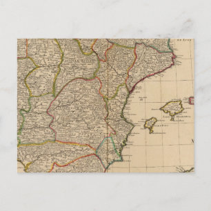 Spain and Portugal 5 Postcard