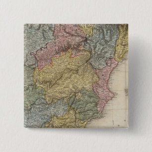 Spain and Portugal 6 15 Cm Square Badge