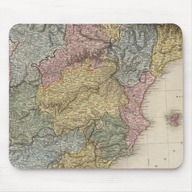 Spain and Portugal 6 Mouse Pad (Front)