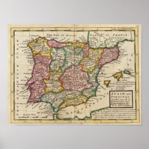 Spain and Portugal 6 Poster