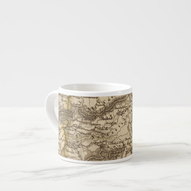 Spain and Portugal 8 Espresso Cup (Front Left)
