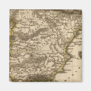 Spain and Portugal 8 Magnet