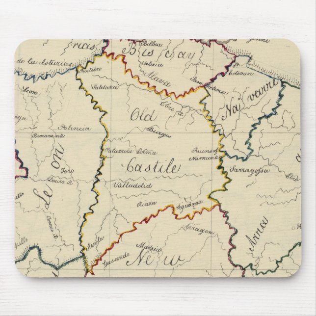 Spain and Portugal 8 Mouse Pad (Front)