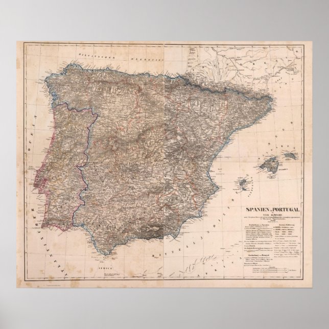 Spain and Portugal 8 Poster (Front)