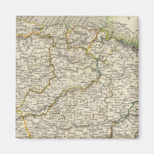 Spain and Portugal 9 Magnet