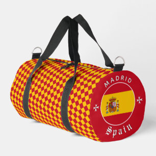 Spain Bag, gym, travel bag, Spanish Flag Duffle Bag