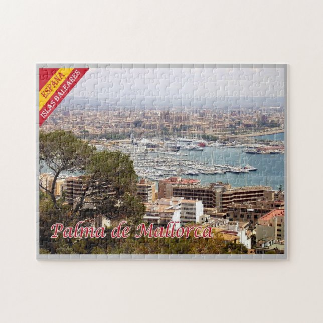 Spain - Balearic Islands - Majorca - Jigsaw Puzzle (Horizontal)