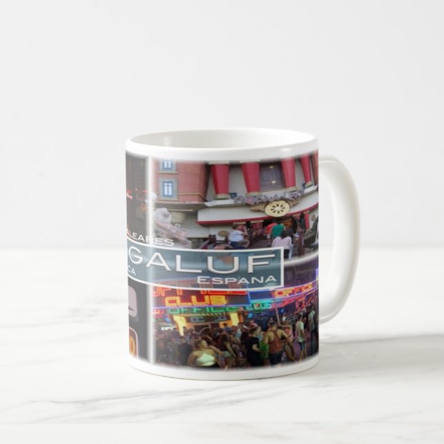 Spain - Balearic Islands - Majorca - Mallorca - Coffee Mug (Front Right)