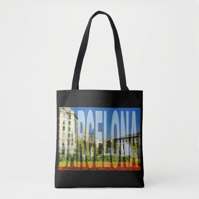 spain barcelona tote bag (Front)