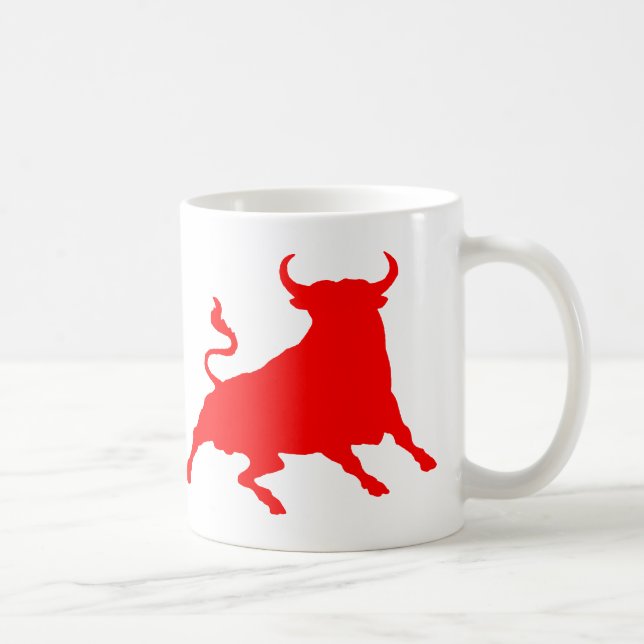 Spain Bull Coffee Mug (Right)