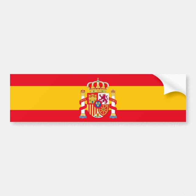 Spain Bumper Sticker (Front)