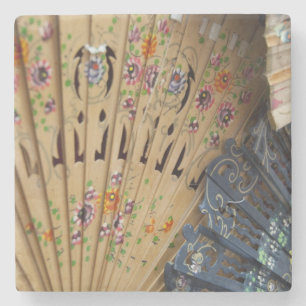 Spain, Cadiz Province, Seville. Historic Santa Stone Coaster