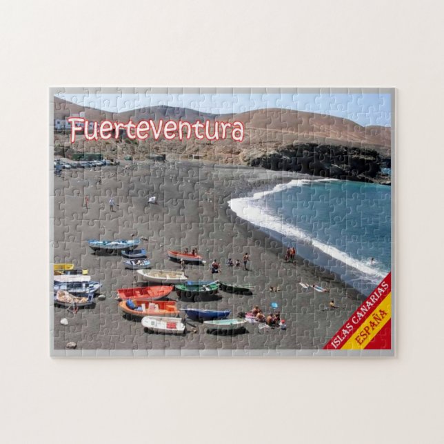 Spain - Canary Islands - Fuerteventura - Jigsaw Puzzle (Horizontal)