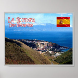 Spain - Canary Islands - La Gomera - Poster