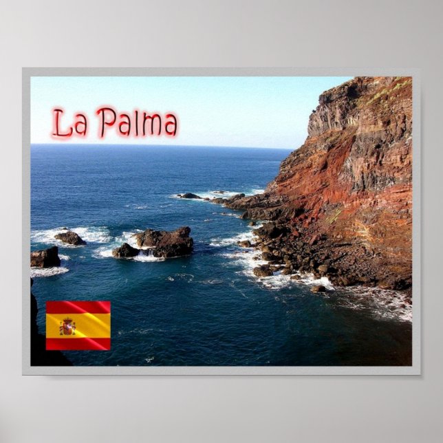 Spain - Canary Islands - La Palma - Poster (Front)