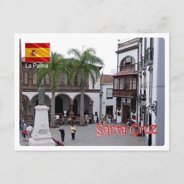 Spain - Canary Islands - La Palma - Santa Cruz - Postcard (Front)