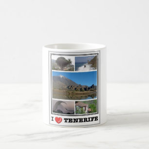 Spain - Canary Islands - Tenerife - I Love - Coffee Mug