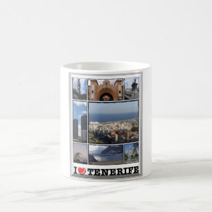 Spain - Canary Islands - Tenerife - I Love - Coffee Mug