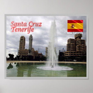 Spain - Canary Islands - Tenerife - Santa Cruz - Poster