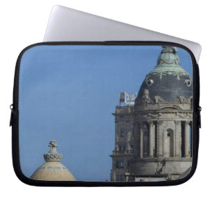 Spain, Catalonia, Barcelona. Barcelona roof top 2 Laptop Sleeve