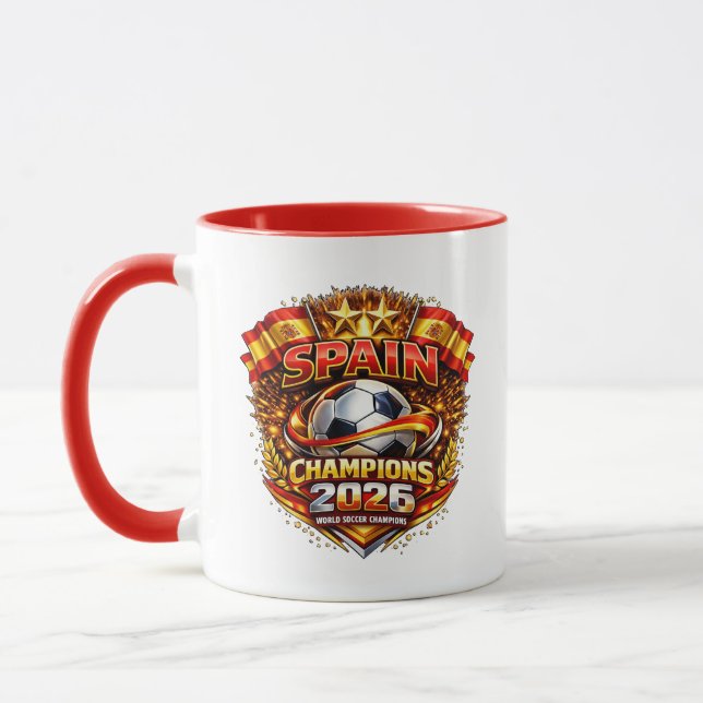 Spain Champions 2026   Mug (Left)