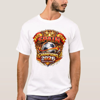 Spain Champions 2026 T-Shirt