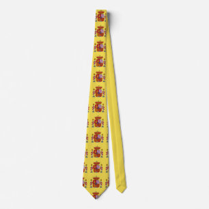 Spain Coat of Arms Tie
