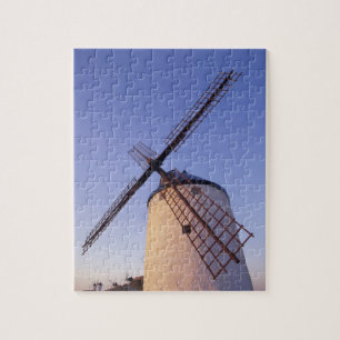 Spain, Consuegra, Castile-La Mancha Windmills 2 Jigsaw Puzzle