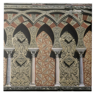 Spain, Cordoba, Moorish mezquita, (mosque). Ceramic Tile