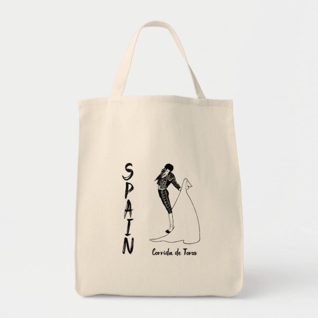 SPAIN Corrida de Toros (Bull Fighting) Tote Bag (Front)