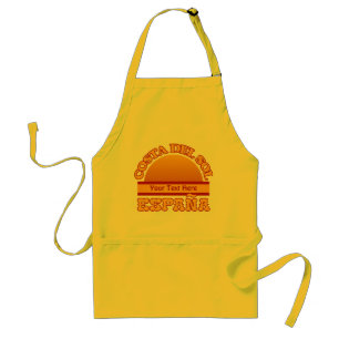 SPAIN Costa Del Sol custom apron - choose style