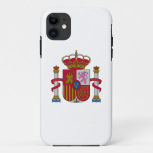 Spain country coat arms symbol emblem flag iPhone 11 case