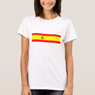 Spain country flag spanish nation symbol T-Shirt