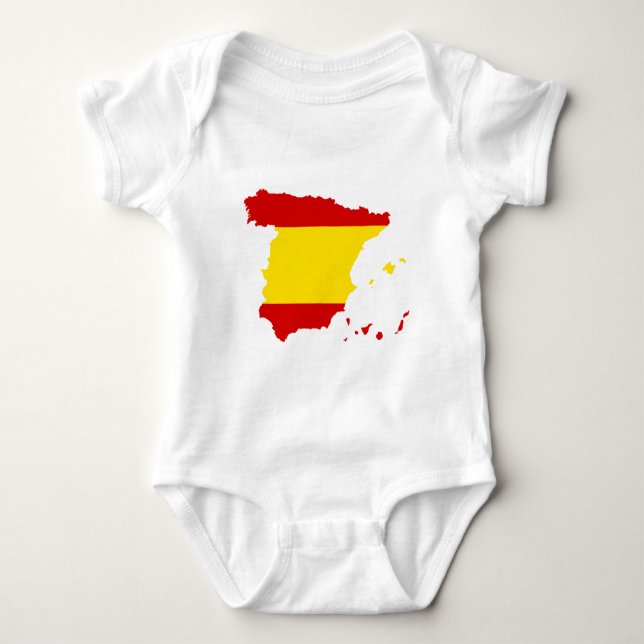 Spain ES Baby Bodysuit (Front)