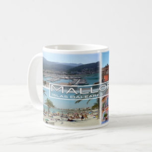 Spain - Espana - Balearic Islands - Majorca - Coffee Mug