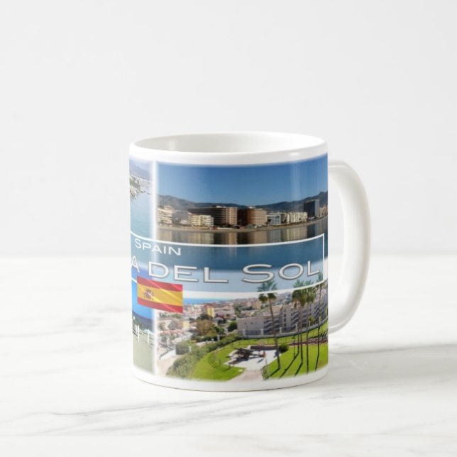 Spain - Espana - Costa Del Sol  - Coffee Mug (Front Right)