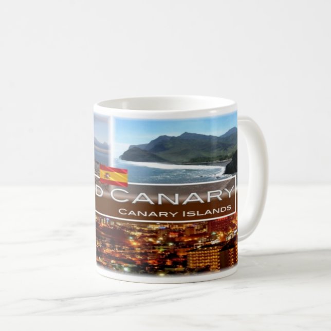 Spain - Espana - Gran Canaria - Canary Islands - Coffee Mug (Front Right)