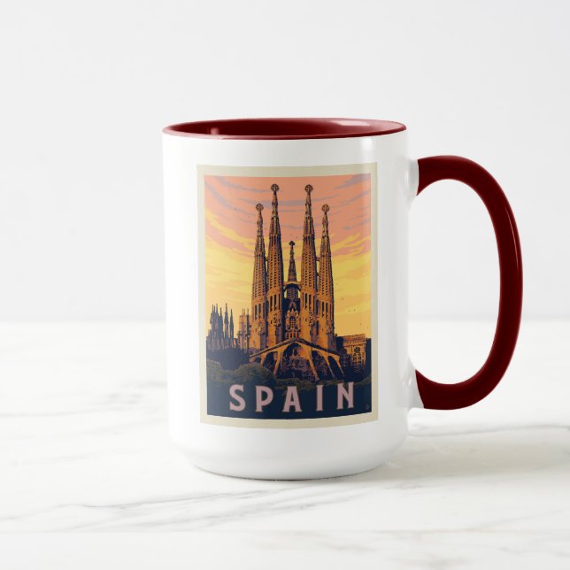 Spain | Familia Sagrada Mug (Right)