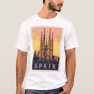 Spain   Familia Sagrada T-Shirt
