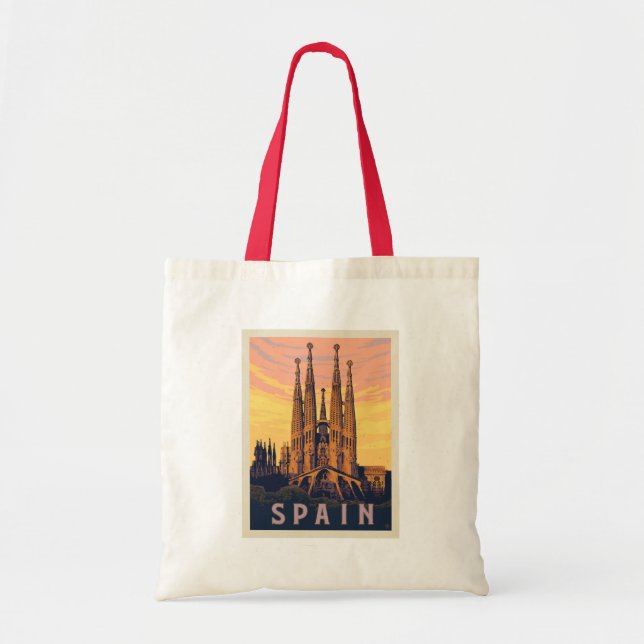 Spain | Familia Sagrada Tote Bag (Front)