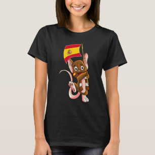 Spain Fan Mouse T-Shirt
