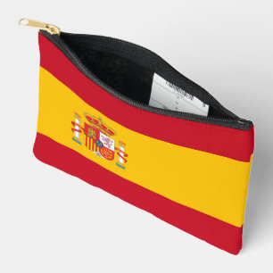 Spain flag accessory pouch