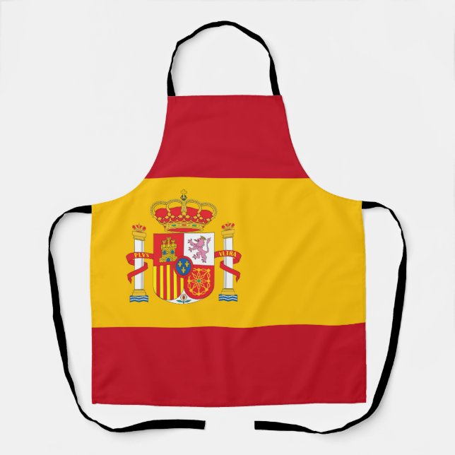 Spain flag apron (Front)