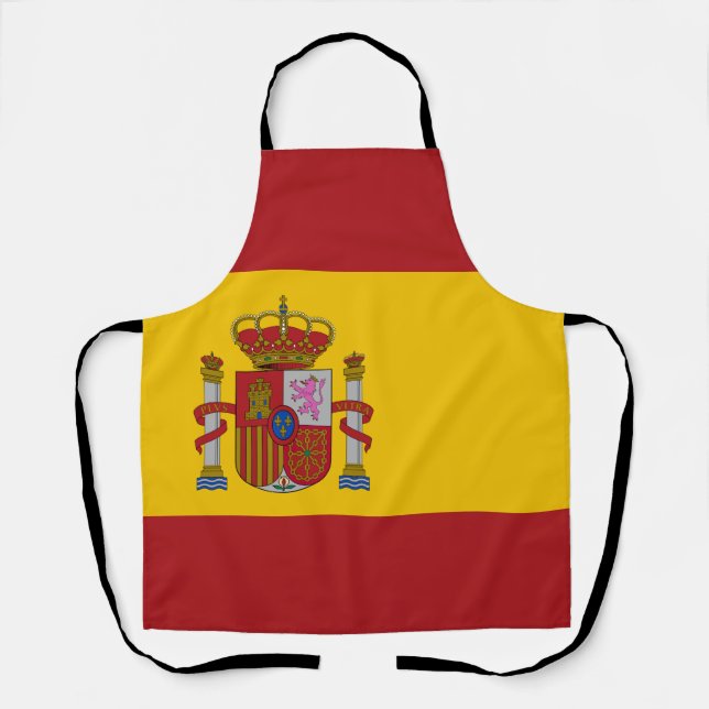 Spain Flag Apron (Front)