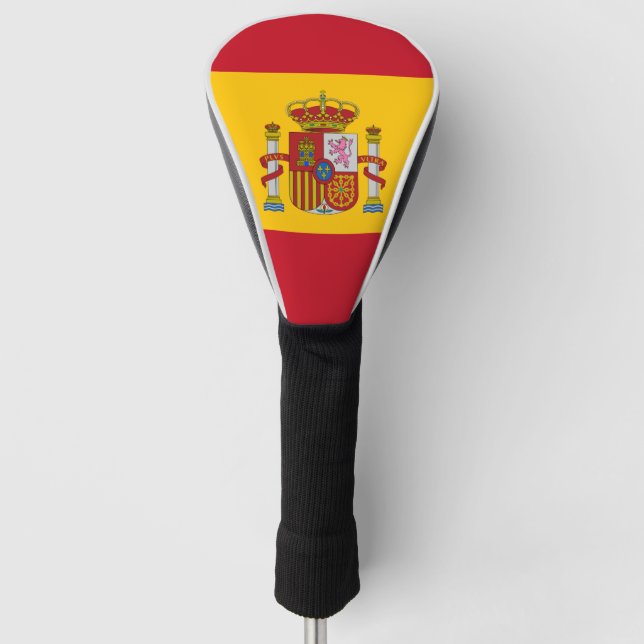 Spain flag - Bandera de Espana Golf Head Cover (Front)