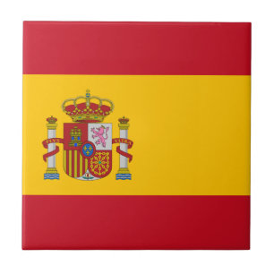 Spain flag - Bandera de Espana Tile